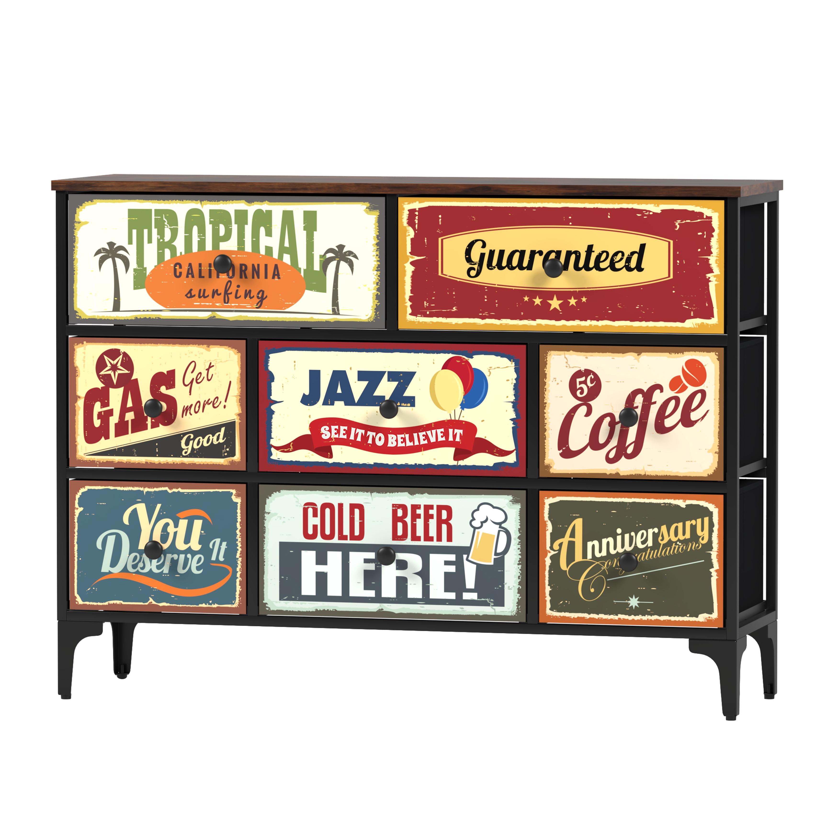 Комод бытовой Luminaria Brooklyn 8B (29114527)