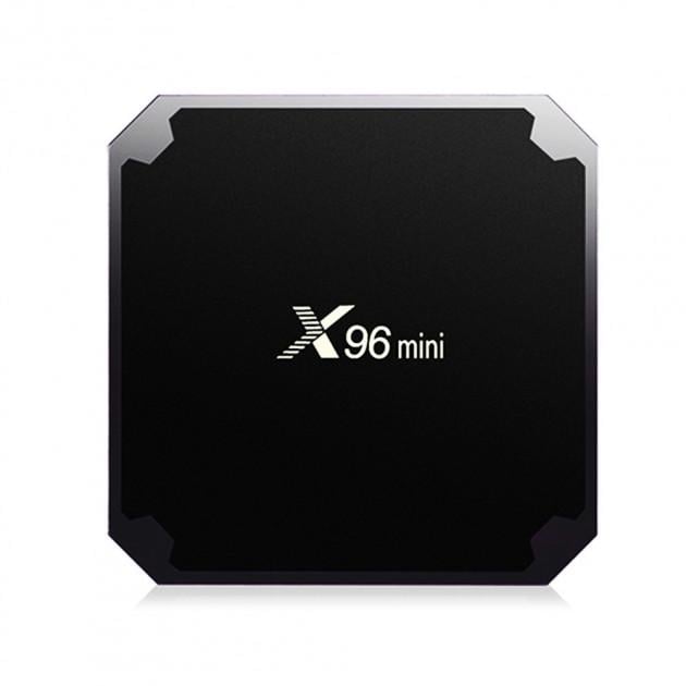 Смарт ТВ приставка X96 Mini 2/16 GB Smart TV Android Черный + беспроводная клавиатура i8 - фото 5