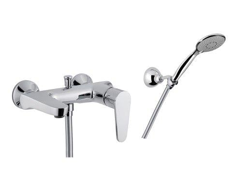 Смеситель для ванны SANTAN KERA 88CR5550 с душевым гарнитуром (111332)