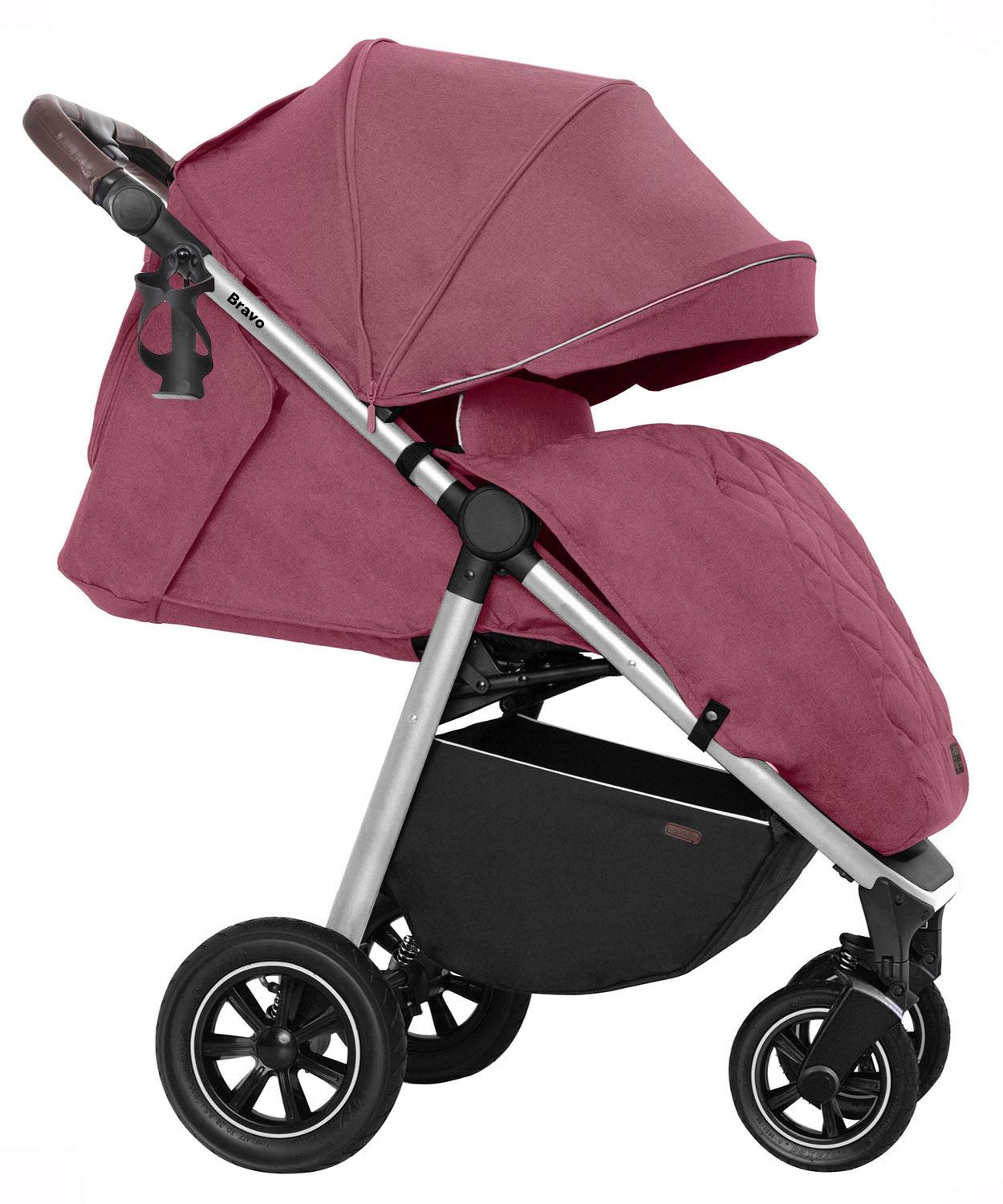 Коляска прогулянкова Carrello Bravo Air CRL-5512 Chili Red - фото 2 Коляска прогулянкова Carrello Bravo Air CRL-5512 Chili Red - фото 2