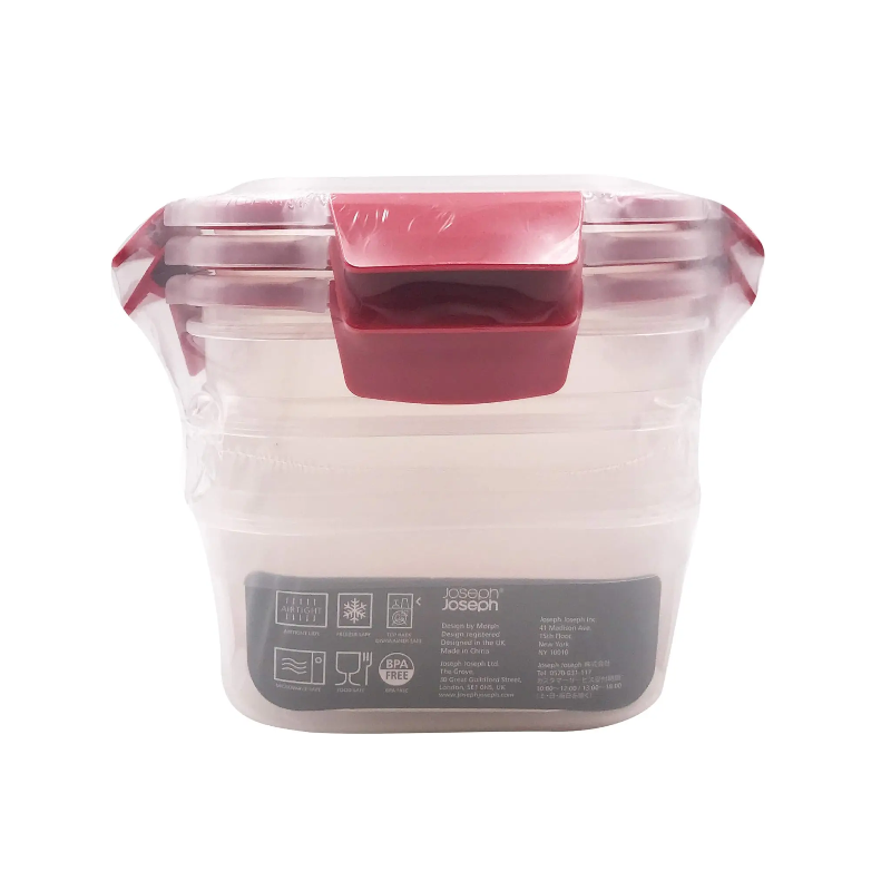 Контейнери для зберігання Joseph Joseph Nest Lock пластикові 3 шт. Red (81101) - фото 5