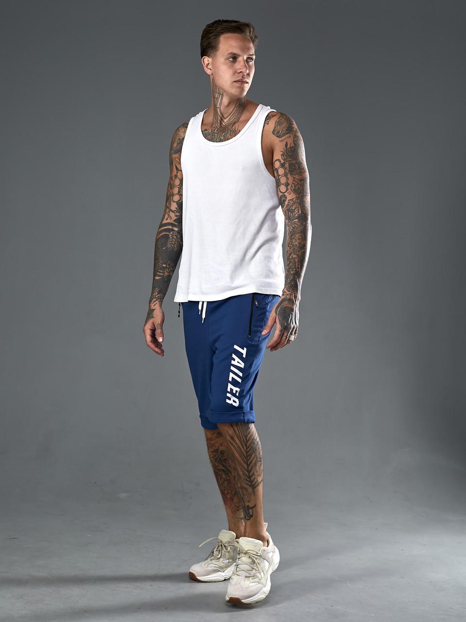 Шорты мужские трикотажные Tailer р. 54 Синий (1041) - фото 5 Шорты мужские трикотажные Tailer р. 54 Синий (1041) - фото 5