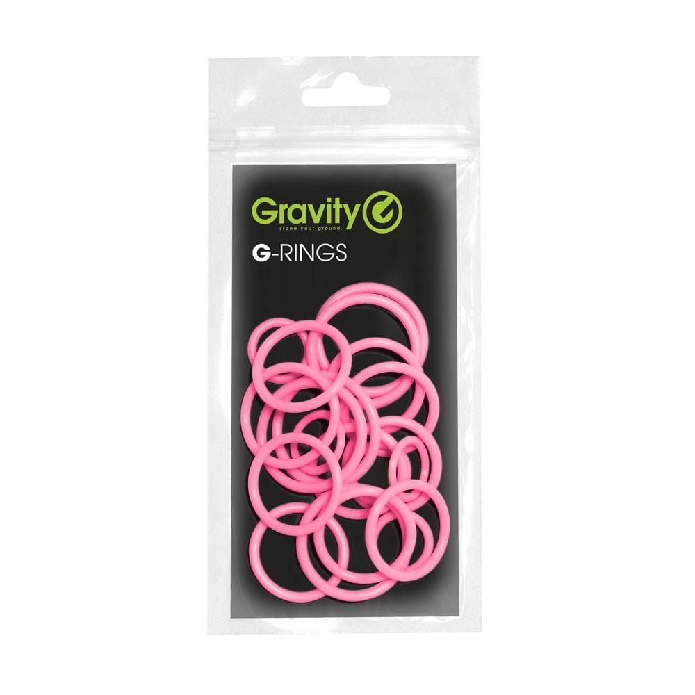 Набір гумових кілець для стійок GRAVITY RP 5555 ringpack Pink - фото 3