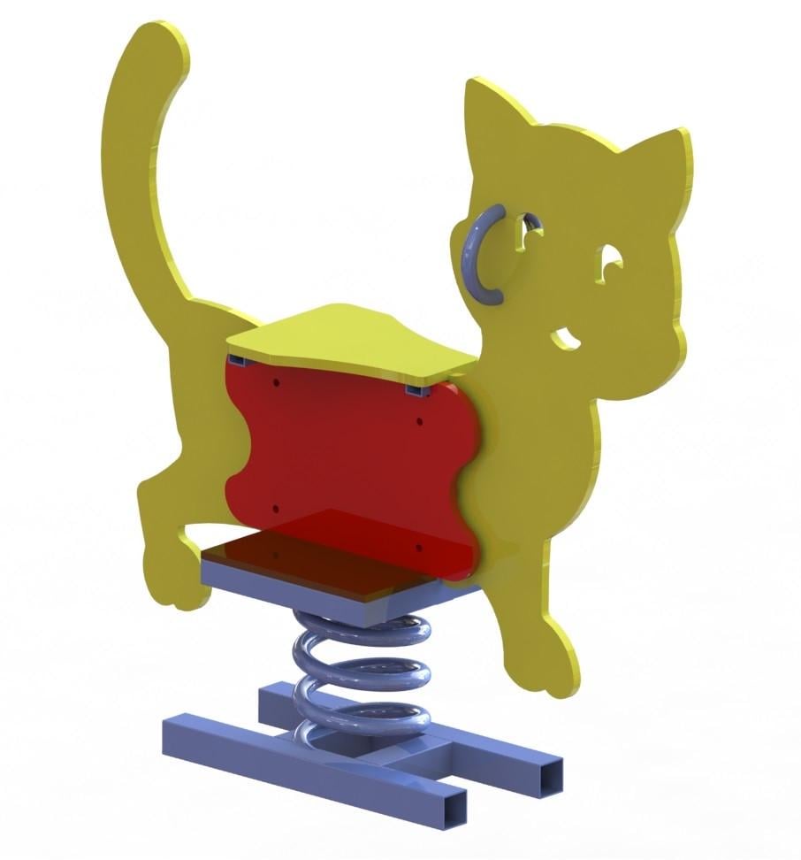 Гойдалка на пружині Котик (313пр)