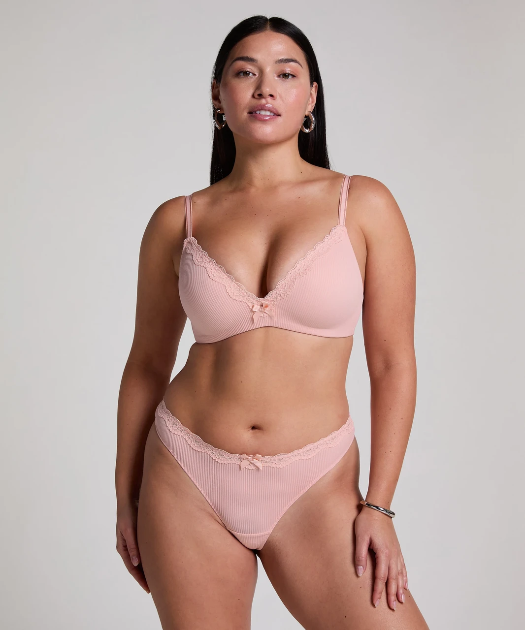 Трусы женские Hunkemoller Lola XL Розовый