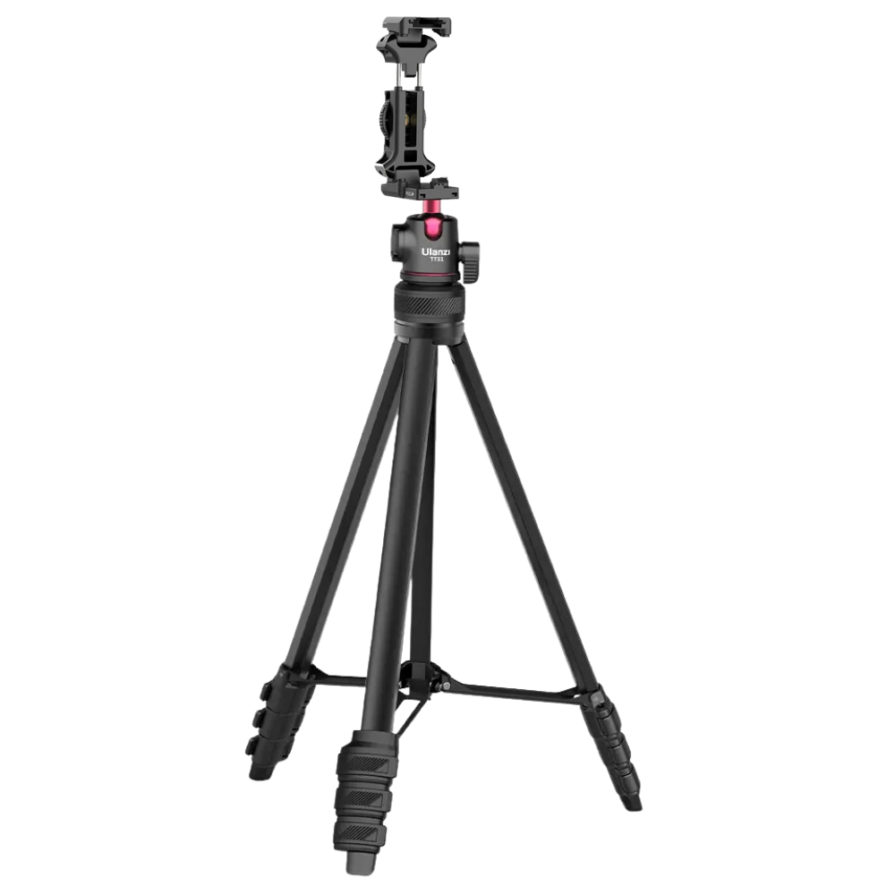 Штатив для телефона/камеры Ulanzi Tripod с регулируемой высотой до 138 см Черный (TT51)