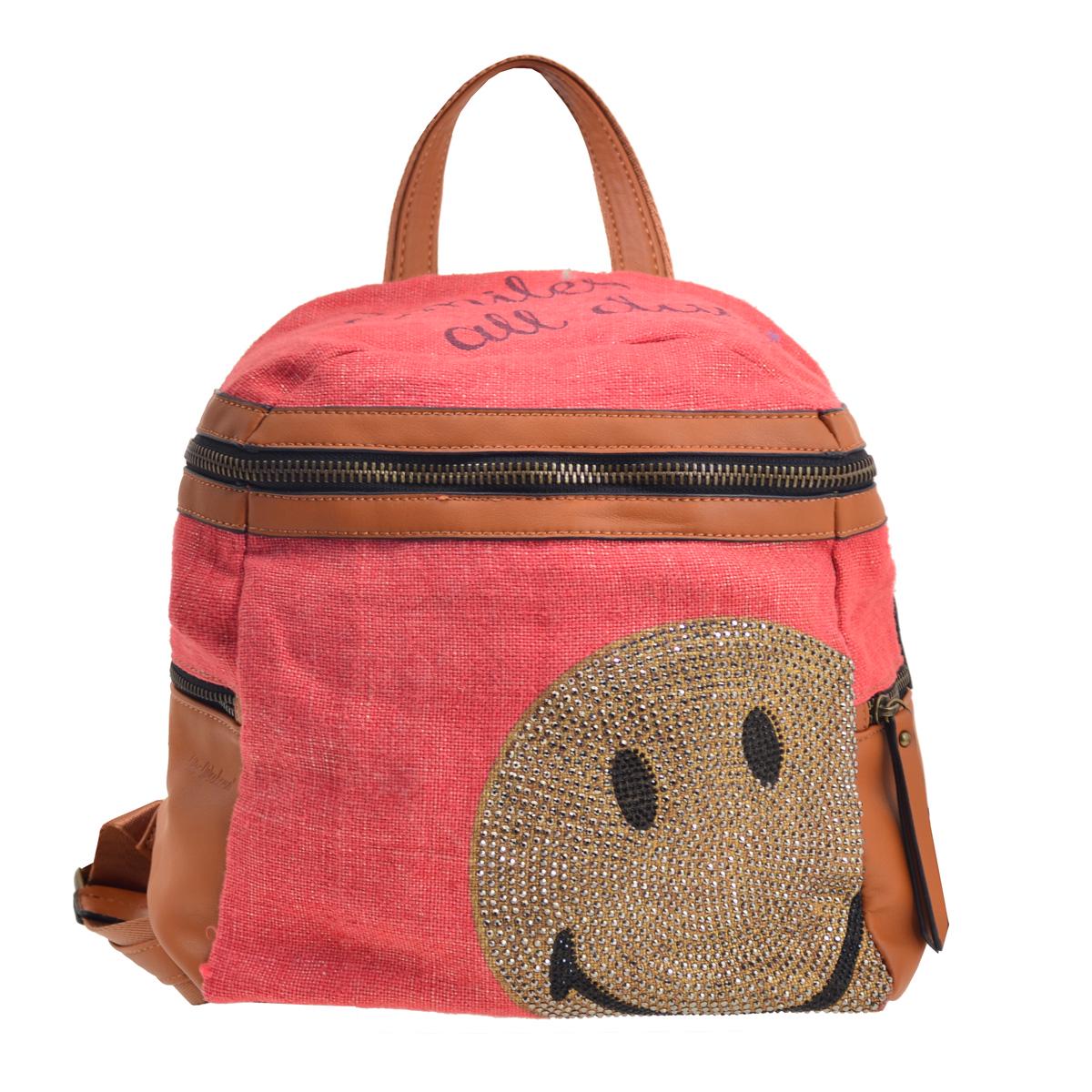 Сумка-рюкзак Yes 554411 Weekend Рожевий - фото 2 Сумка-рюкзак Yes 554411 Weekend Рожевий - фото 2