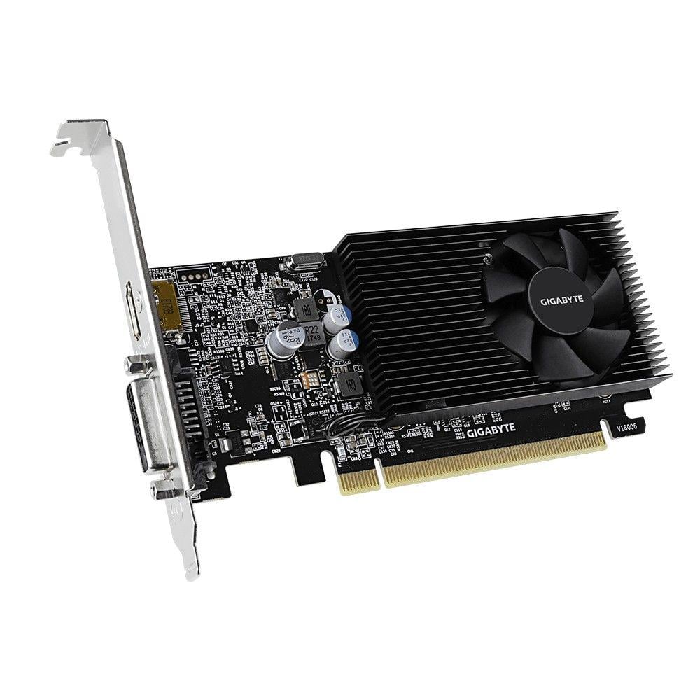 Видеокарта GeForce GT1030 Gigabyte 2 Gb DDR4 64-bit DVI/HDMI (GV-N1030D4-2GL)