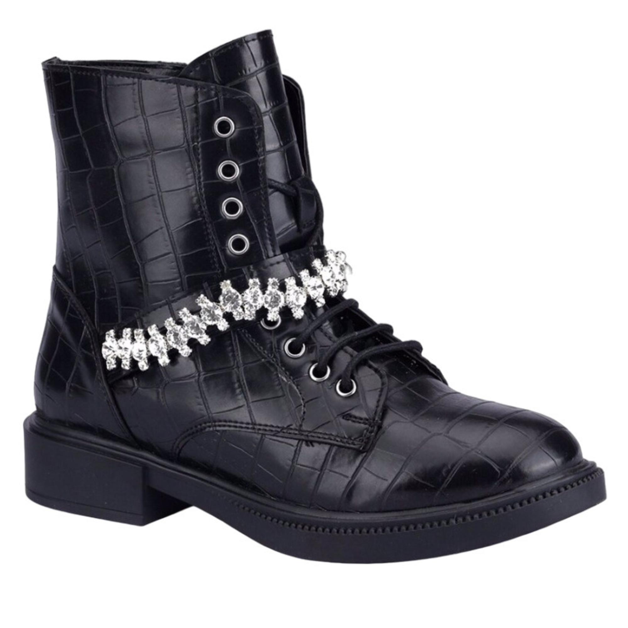 Ботинки повседневные зимние женские Miss F р. 37 Черный (010001-37)