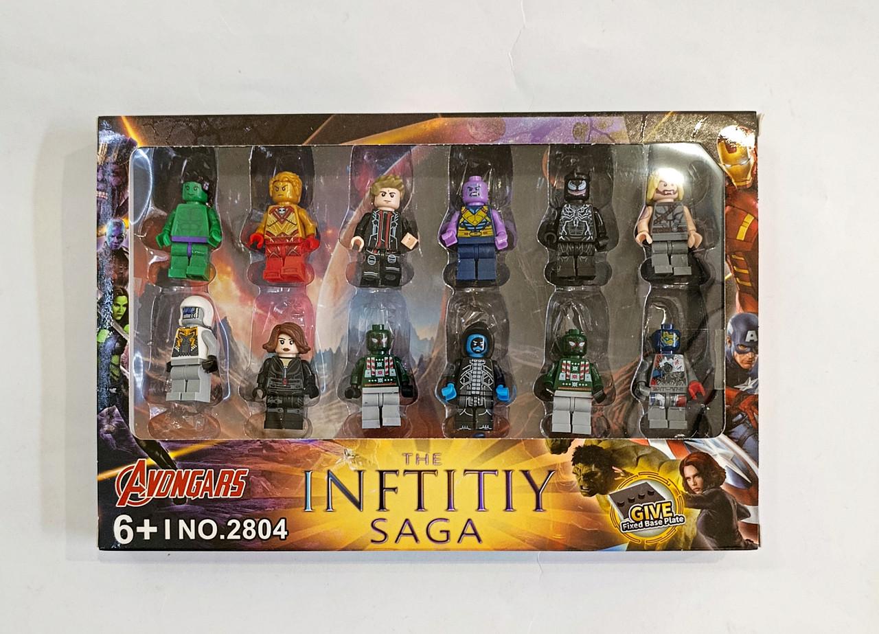 Набор фигурок Марвел Киногерои 12 шт. - фото 4 Набор фигурок Марвел Киногерои 12 шт. - фото 4