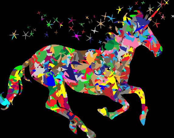 Картина по номерам Brushme Радужный единорог (GX22773) Картина по номерам Brushme Радужный единорог (GX22773)