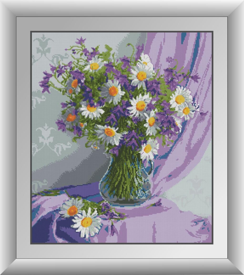 Алмазная мозаика Dream Art Букет у окна 53x62 см (DA.30438)