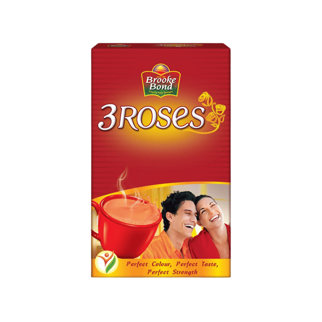 Чай черный индийский Brooke Bond 3 Roses 500 г (8901030985836)