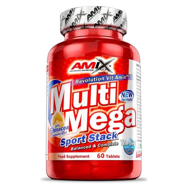 Витаминно-минеральный комплекс для спорта Amix Nutrition MultiMega Stack 60 Tabs Витаминно-минеральный комплекс для спорта Amix Nutrition MultiMega Stack 60 Tabs