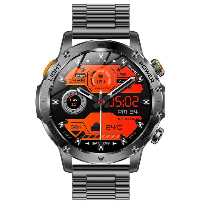 Смарт-годинник UWatch Smart Power Ultra Black Steel (2052) - фото 6 Смарт-годинник UWatch Smart Power Ultra Black Steel (2052) - фото 6