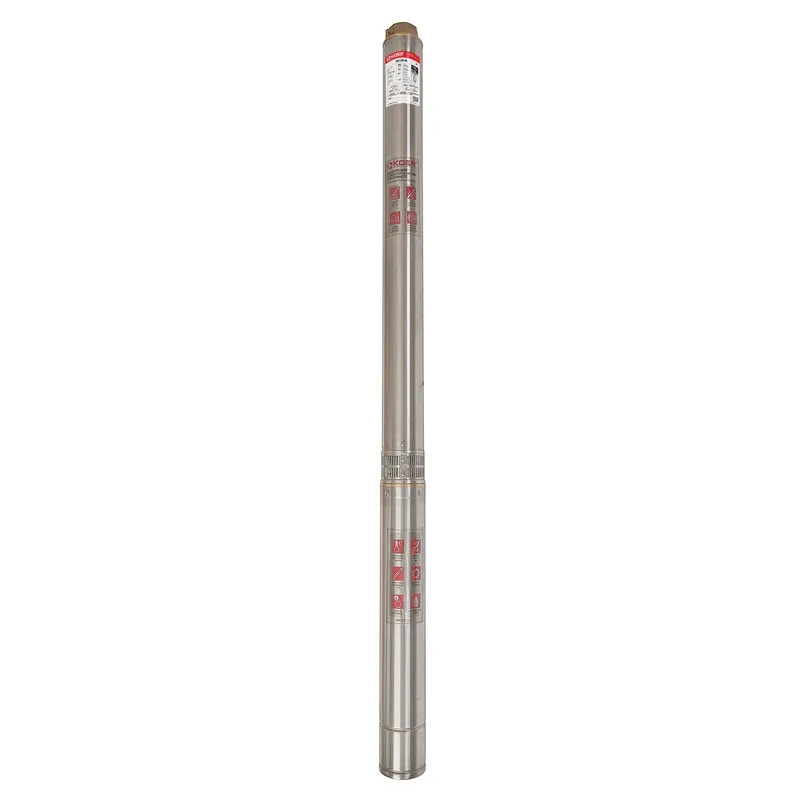 Скважинный насос центробежный KOER 4SD12/26+2М 380V Н 176 м Q 16,2 м3 P 5500 Вт кабель 2 м (KP3369)