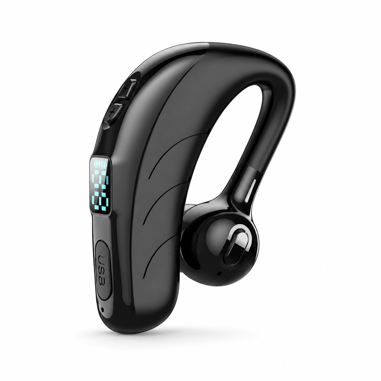 Гарнитура с микрофоном Bluetooth беспроводная с шумоподавлением (1755513380205)