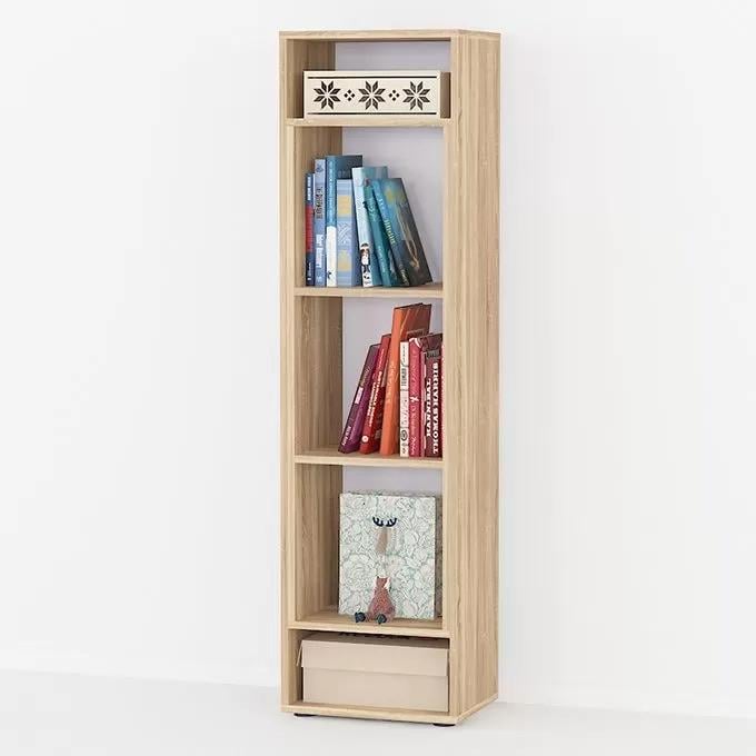 Стеллаж для книг Moreli Id A-0071 390x1439x299 мм Дуб сонома (id27-0000-71-sonoma)