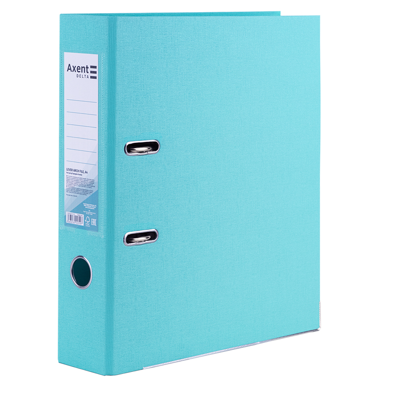 Папка-регистратор двусторонняя PP Pastelini D1712-22C 75 см собранная Бирюзовый (4063276153180)