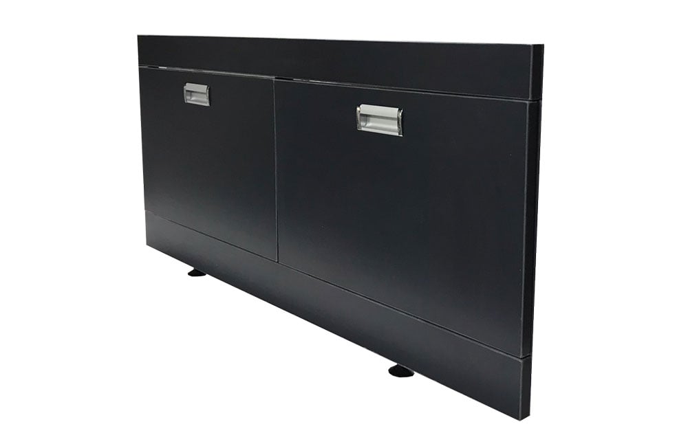 Панель для ванни з відкидними дверцятами Креатив Антрацит 150 см