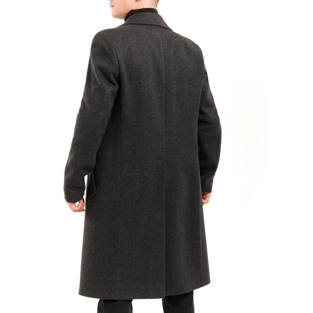 Пальто чоловіче Greyford Pobedov кашемірове двобортне M Темно-сірий (26488/1) - фото 5