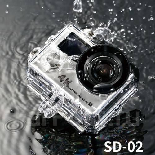 Экшн-камера Remax SD-02 4K HD Waterproof Sports Camera Серебряный (6954851270621) - фото 7