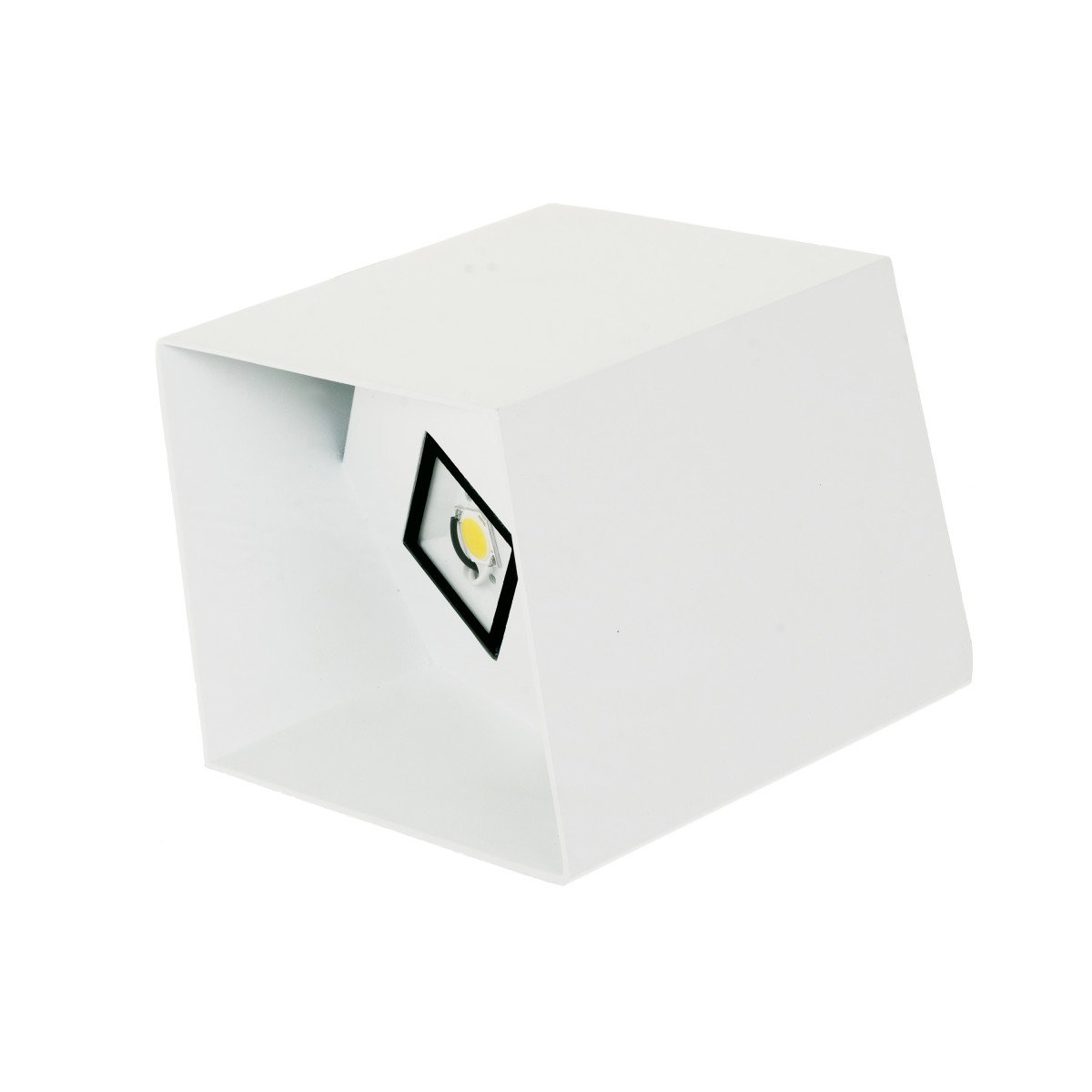 Светильник уличный Brille AL-600/2х5W NW LED IP54 WH (34-400)