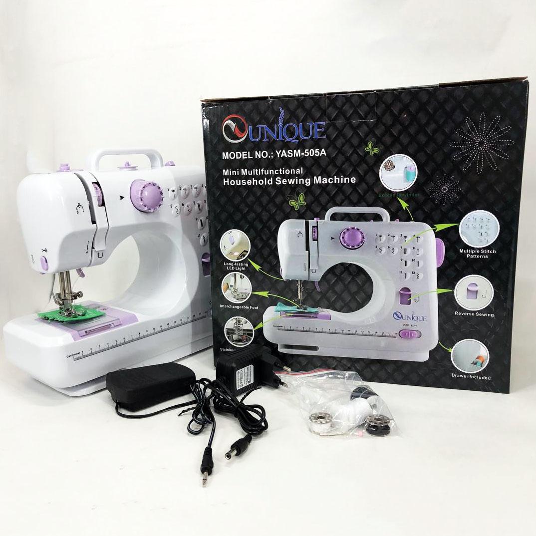 Швейна машинка електрична побутова з педаллю на 13 функцій (FHSM-505) - фото 16