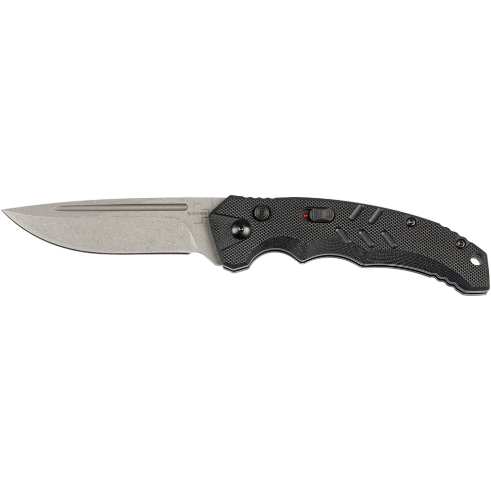 Ніж складаний Boker Plus Intention II D2 200 мм Button Lock Black (01BO482) Ніж складаний Boker Plus Intention II D2 200 мм Button Lock Black (01BO482)
