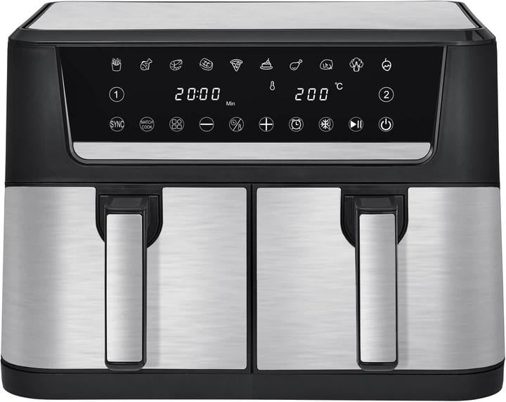 Мультипечь аэрофритюрница Dual Basket 12 л 2 чаши 2800 Вт (ML-05390)