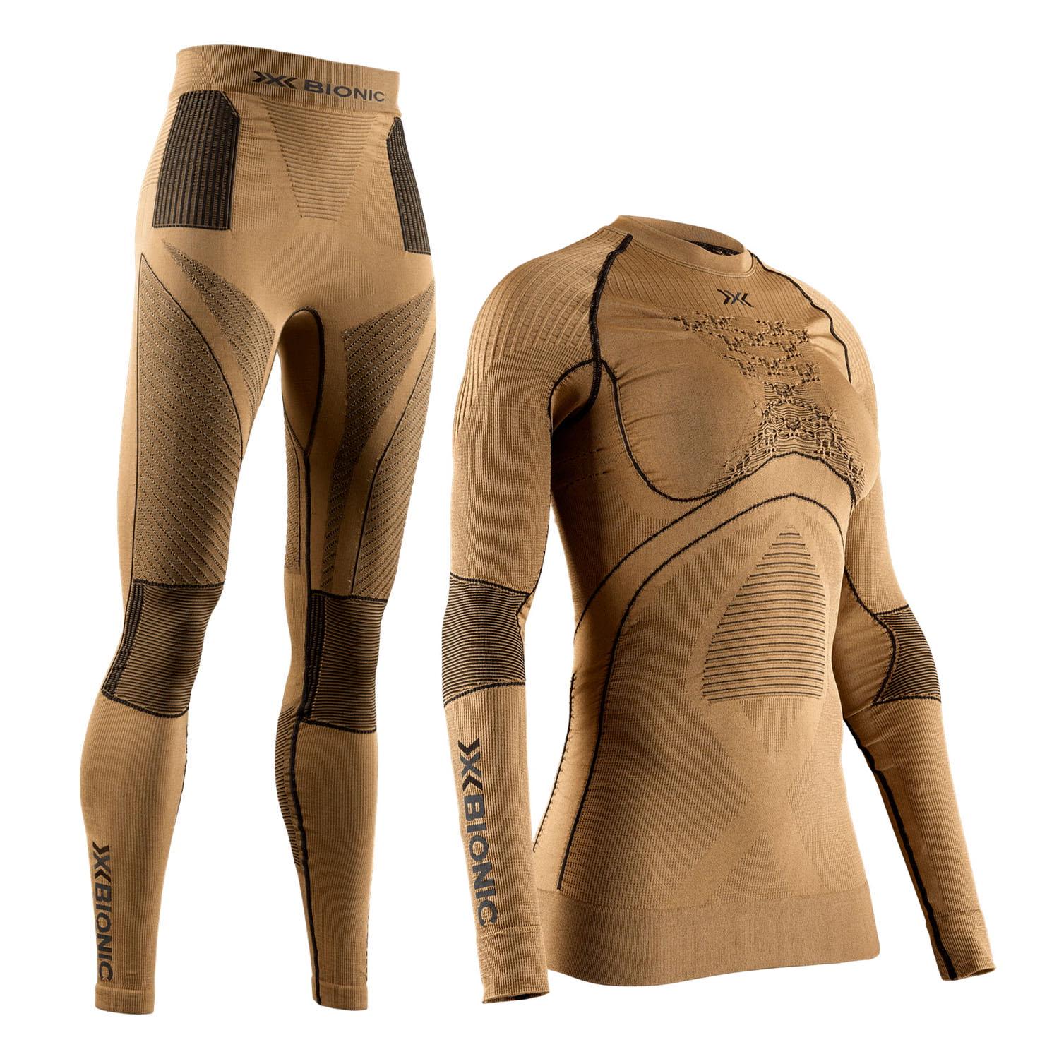 Комплект термобелья женский X-Bionic Radiactor 4.0 Set RA-WTXXW19W+RA-WP05W19W-S001 M Gold/Black
