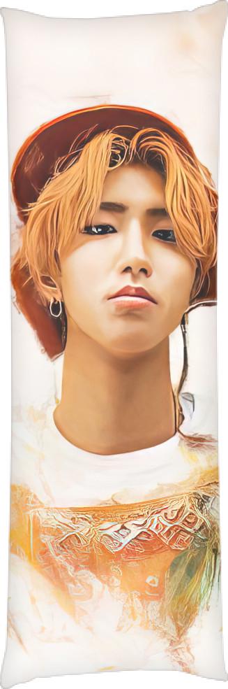 Подушка дакимакура Han Stray Kids 40x100 см (13549625)
