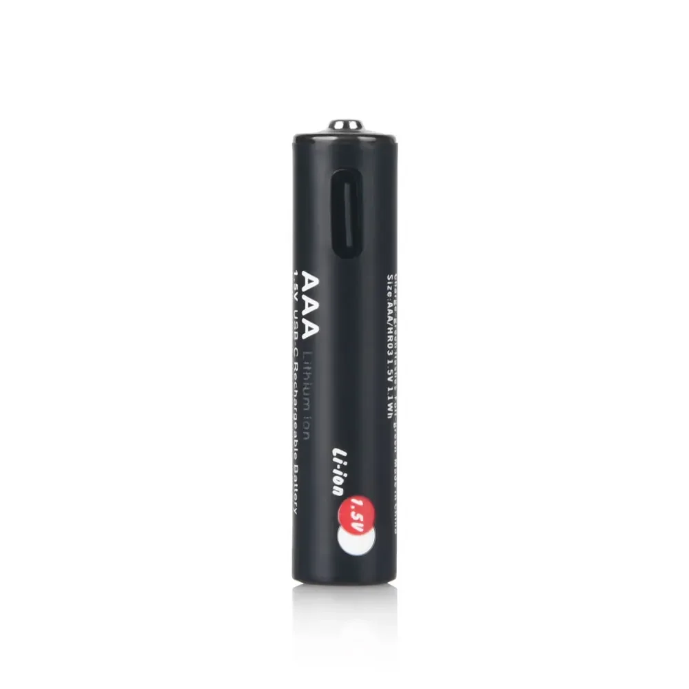 Аккумулятор AAA Soshine 1,5V 730 mAh 1100 mWh с Type-C зарядкой (18880)