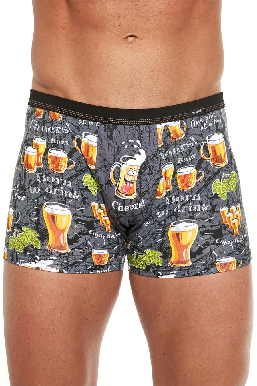 Трусы боксеры Cornette р. 50/L Графитово-оранжевый (76981) Трусы боксеры Cornette р. 50/L Графитово-оранжевый (76981)