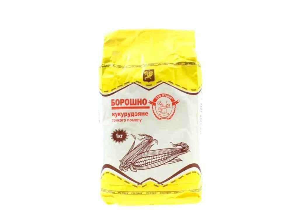 Мука Сто пудов кукурузная 1 кг (799401)