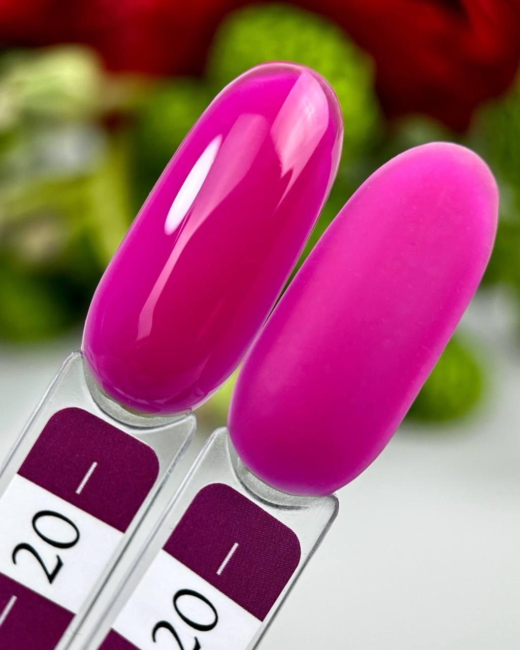 Гель-лак Crooz Gel Polish №20 8 мл Фуксия Гель-лак Crooz Gel Polish №20 8 мл Фуксия