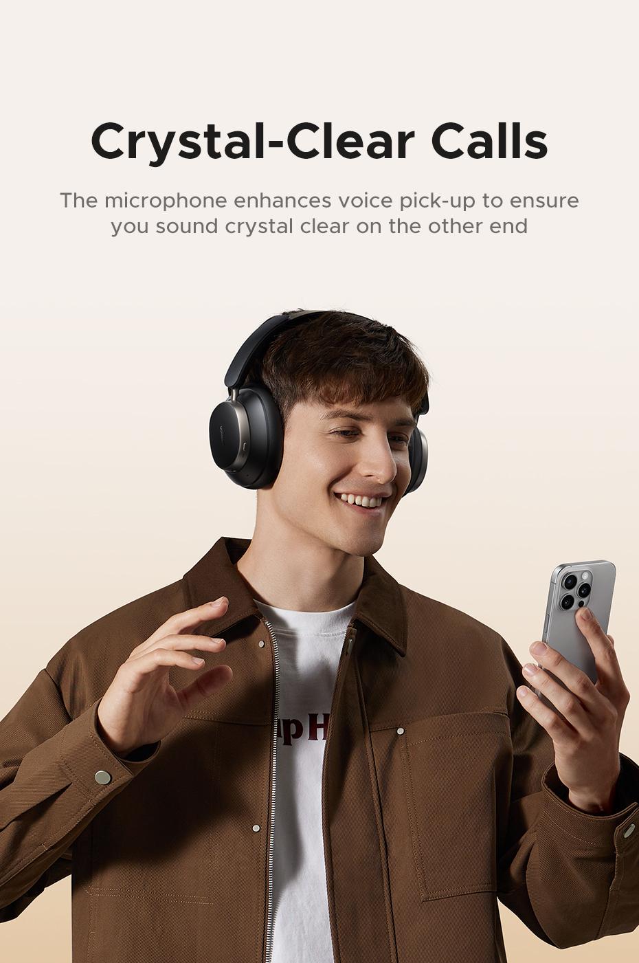 Навушники бездротові Ugreen Studio Pro ANC 48 дБ Hi-Res Audio LDAC до 120 годин (29516818) - фото 21 Навушники бездротові Ugreen Studio Pro ANC 48 дБ Hi-Res Audio LDAC до 120 годин (29516818) - фото 21