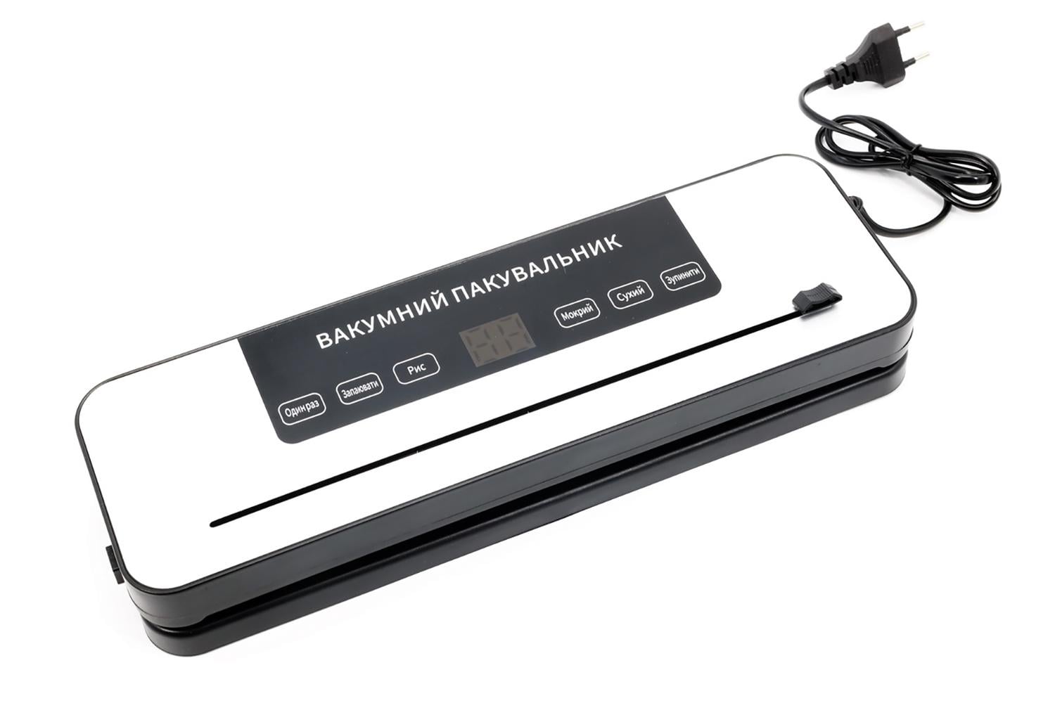 Вакуумный упаковщик для пищевых продуктов Vacuum Sealer 120 Вт (88472) Вакуумный упаковщик для пищевых продуктов Vacuum Sealer 120 Вт (88472)