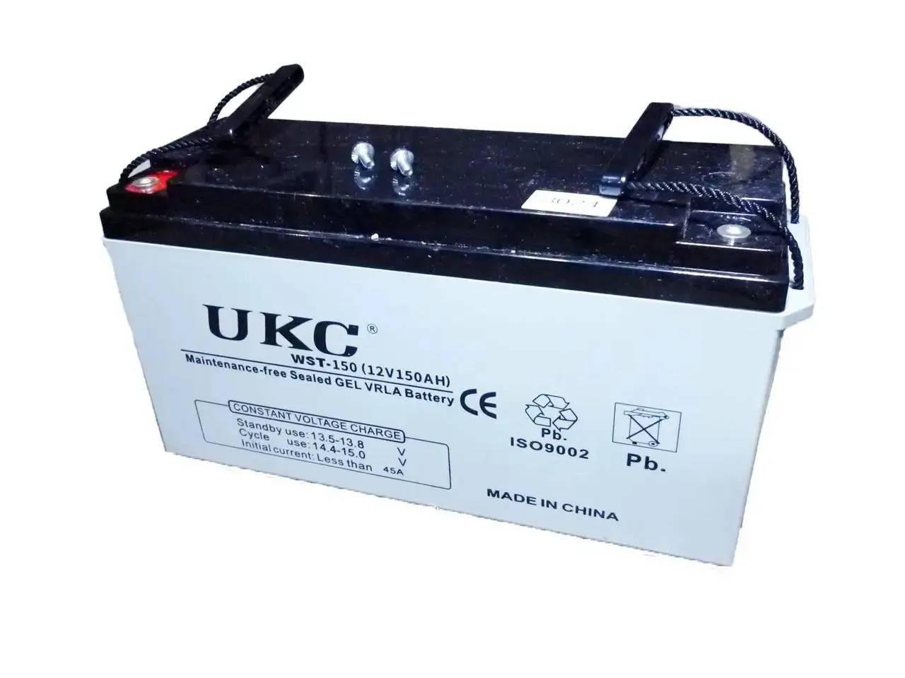 Аккумулятор гелевый UKC GEL Battery тяговой 150 Ah 12 V (11653307)