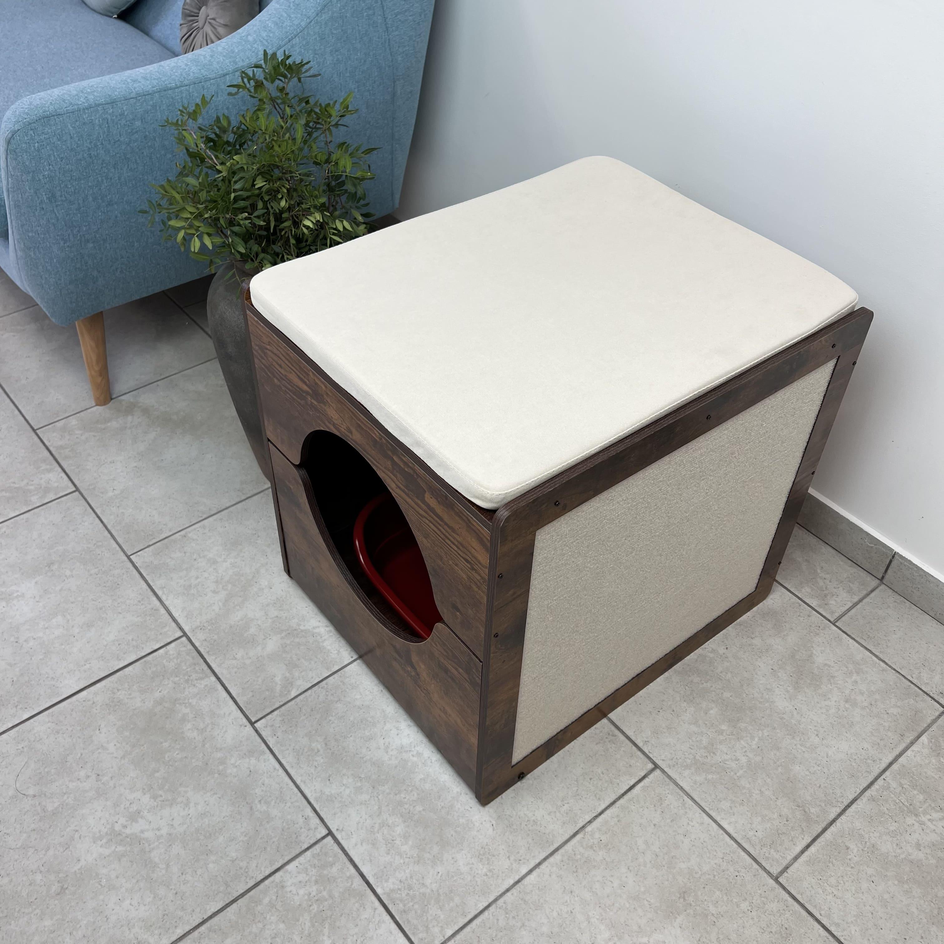 Туалет закритий для тварин Luminaria 59,8х50х55 см (22889012) - фото 8 Туалет закритий для тварин Luminaria 59,8х50х55 см (22889012) - фото 8