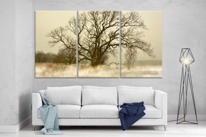 Картина модульная на холсте DK Дерево 159x99 см (XL91)