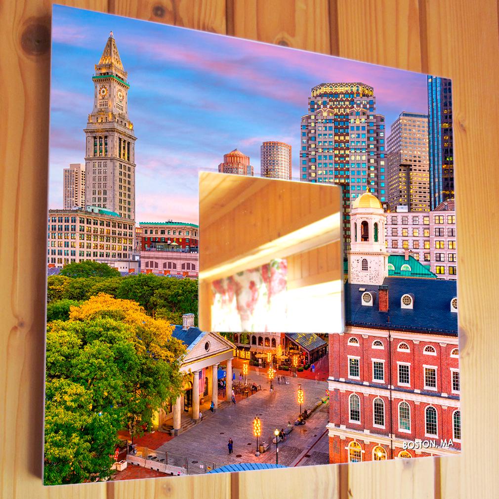 Зеркало декоративное Бостон США 260х260 мм (M04044)