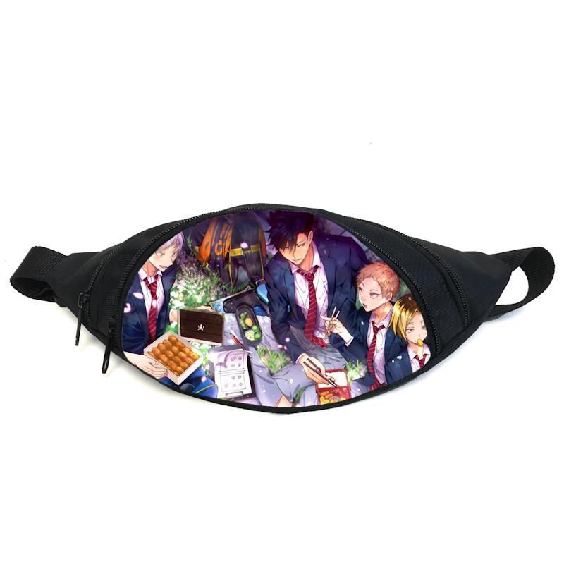 Поясная сумка-бананка Haikyuu GB H 012 Черный (2127522831)
