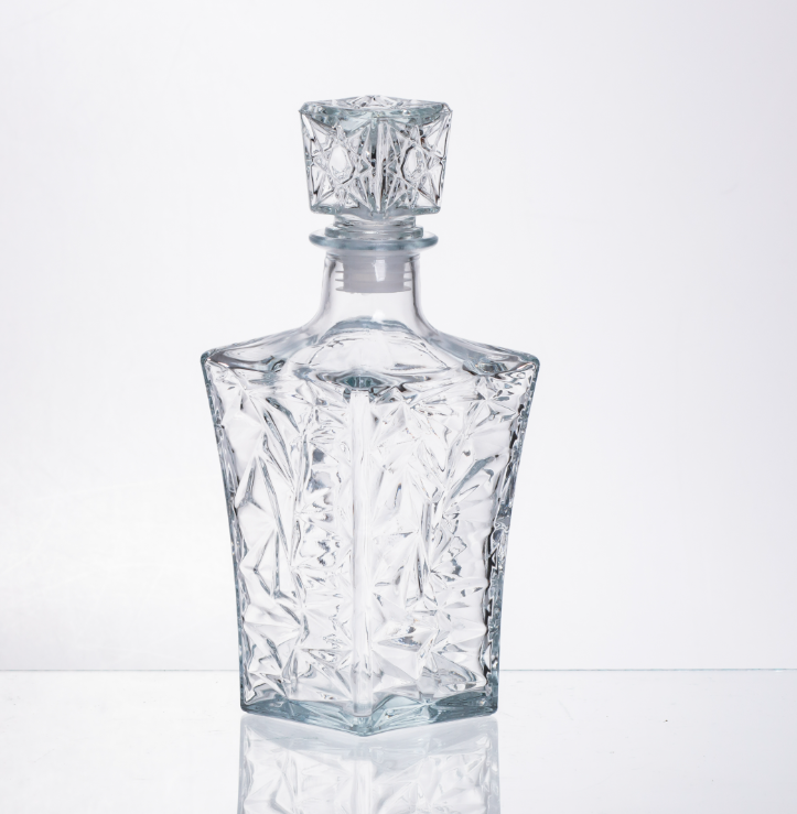 Набір для напоїв графин та 6 склянок для напоїв із товстого скла Прозорий - фото 3 Набір для напоїв графин та 6 склянок для напоїв із товстого скла Прозорий - фото 3