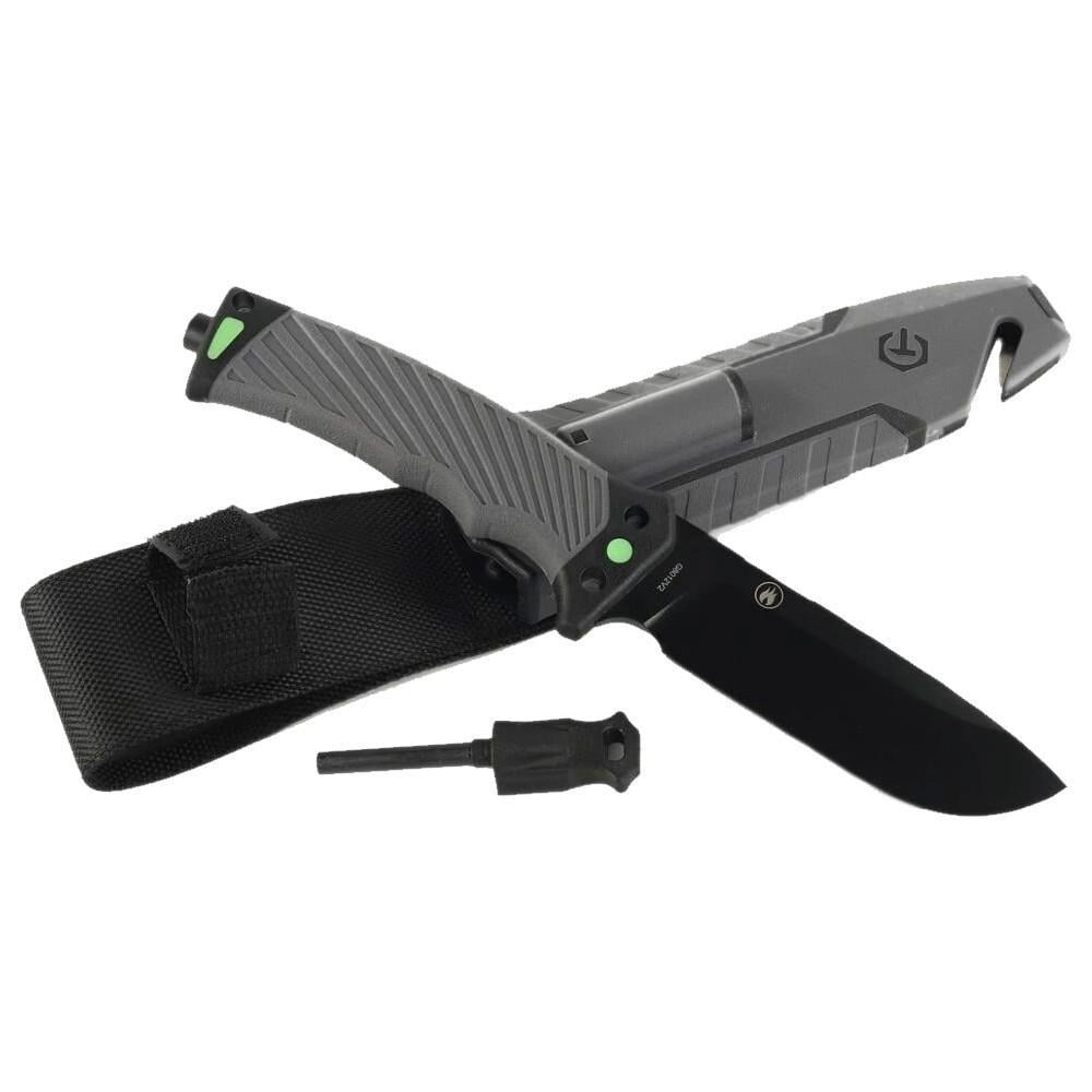 Ніж мисливський туристичний Ganzo G8012V2-GY Сірий (160161) - фото 2