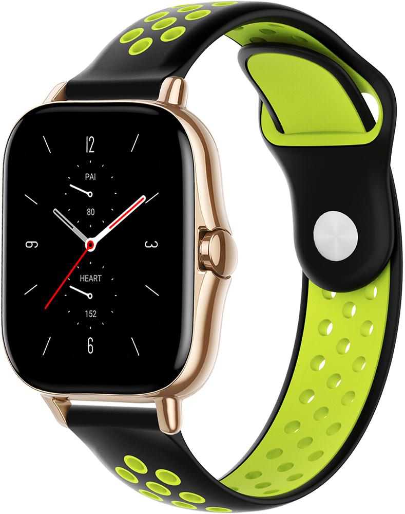 Ремінець Sport для Amazfit GTS 2 Black Yellow (22658-61) Ремінець Sport для Amazfit GTS 2 Black Yellow (22658-61)
