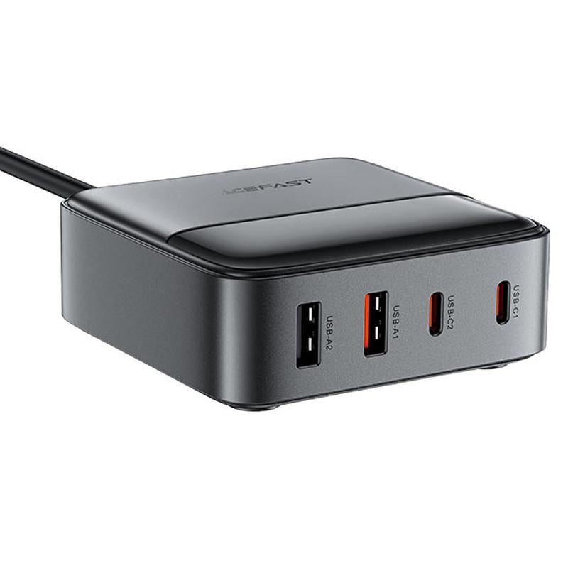 Зарядное устройство сетевое Acefast Z6 PD65W GaN 2USB-C+*USB-A Black (00000073056_1) Зарядное устройство сетевое Acefast Z6 PD65W GaN 2USB-C+*USB-A Black (00000073056_1)