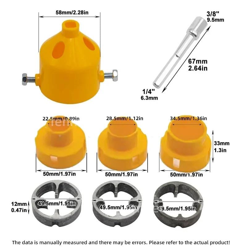 Набор для нарезки резьбы на трубах из ПВХ (766666) - фото 3 Набор для нарезки резьбы на трубах из ПВХ (766666) - фото 3