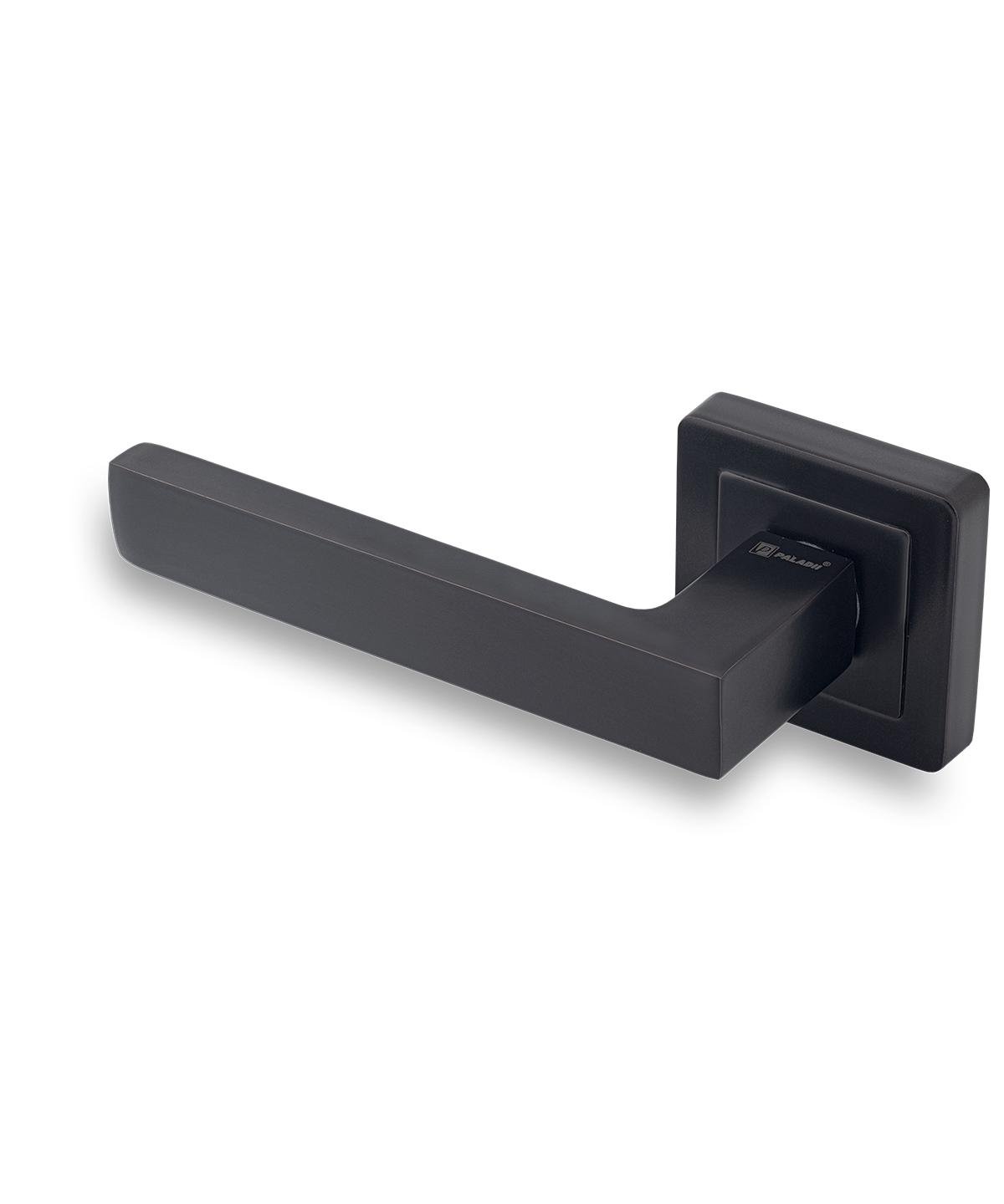 Ручка розет квадратна PALADII AL ЖАНЕТТА BN алюміній Чорний (8106)