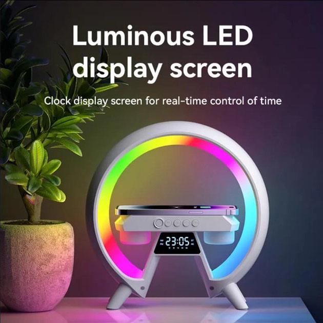 Лампа-ночник с беспроводной зарядкой и Bluetooth динамиком (G-Lite XM-X63) - фото 3 Лампа-ночник с беспроводной зарядкой и Bluetooth динамиком (G-Lite XM-X63) - фото 3